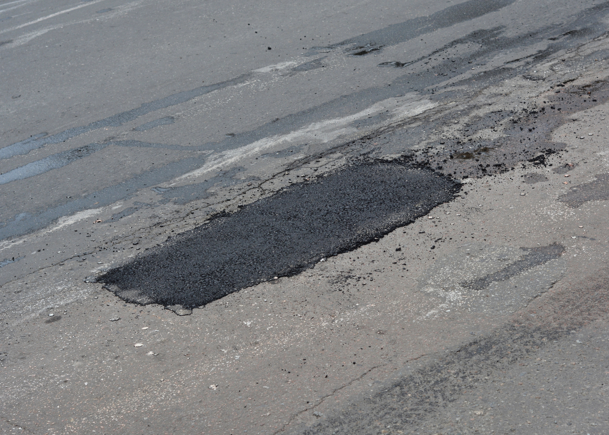 Asphalt patching services
