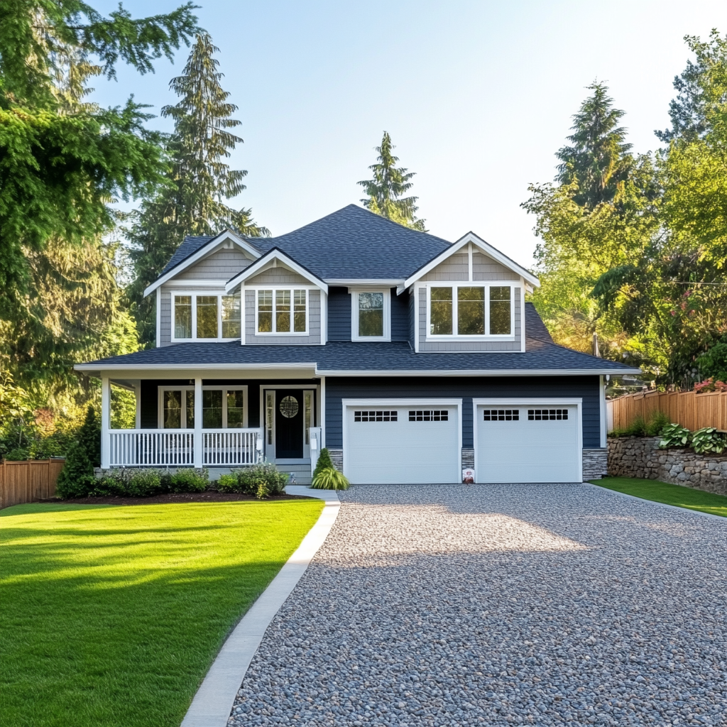 residential tar and chip paving
