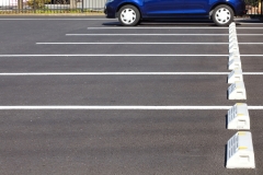 ADA-compliant parking lots