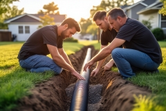 Drainage installation Massachusetts